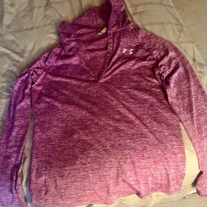 Under Armour hooded shirt.  Good condition